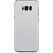 White Carbon Fiber Specialty Texture Material Galaxy S8 Plus Skin